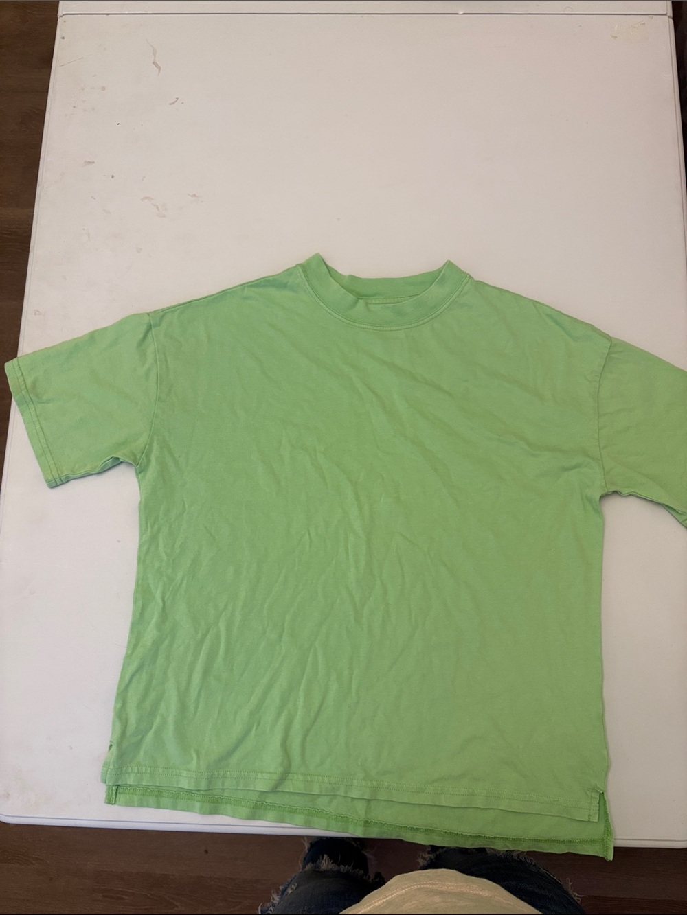 GAP Light Green Short Sleeve Crew Tee
